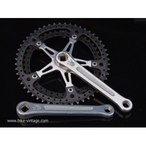 Vintage Sugino Mighty Competition Road Crank Set 171 52/44
