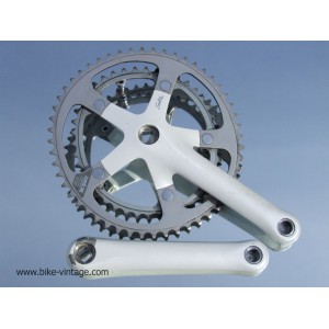 Shimano Sante FC-5000 square taper Biopace crankset 52T/42T vintage