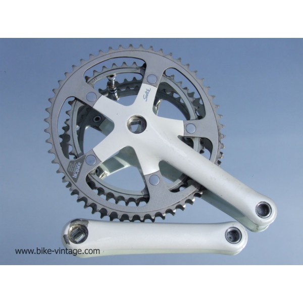 Shimano Sante FC 5000 square taper Biopace crankset 52T 42T vintage