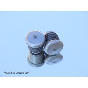 Pair of vintage handlebar end plugs