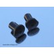 Pair of vintage handlebar end plugs