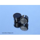 pair of NOS vintage 3ttt handlebar end plugs Black