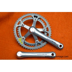 Vintage Shimano 105 Crankset fc-1051 Biopace 170mm 52/42