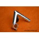 Vintage 3ttt stem Silver engreved logo 26.0 Tecno Tubo Torino old logo engreved 1 inch quill 90mm