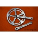 Vintage crankset Gipiemme Dual Sprint for road race bicycle 170mm 52/42