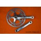 Vintage Campagnolo Chorus crankset 706/101 Monoplaner era 1st gen 172.5mm 52/39