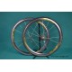 Vintage wheels Mavic Cosmic 16 spokes Dura Ace cassette 8 speed