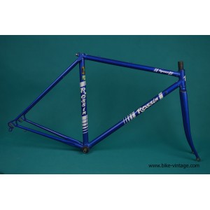 Vintage Frame and Fork Rossin Colnago Zeus 2001 campagnolo blue 48.5cm