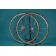 Vintage Wheelset Shimano Dura ace EX 7200 6 speed mavic clement tubular