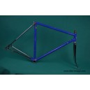 Vintage frame and fork Pinarello blue 52